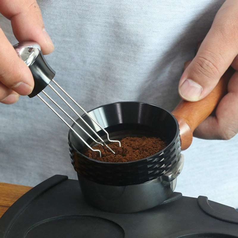 Needle Coffee Tamper 58mm 51mm Leveler Tool Needle Type Distributor
