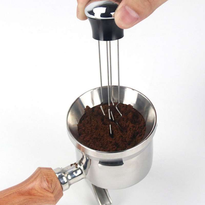 Needle Coffee Tamper 58mm 51mm Leveler Tool Needle Type Distributor