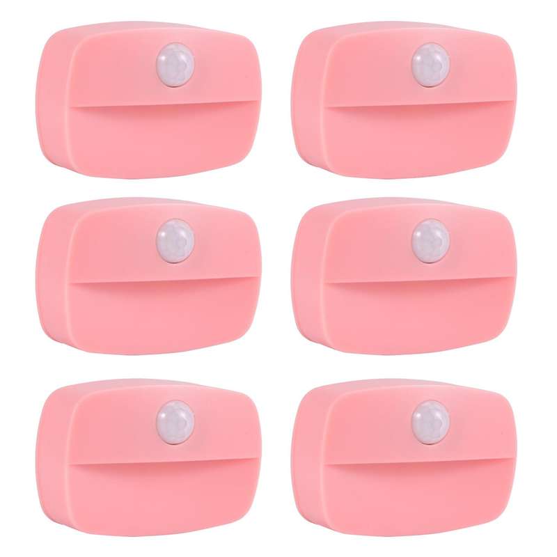 6-pack Automatic Motion Sensor Led Night Lights, for Kids, Adults
