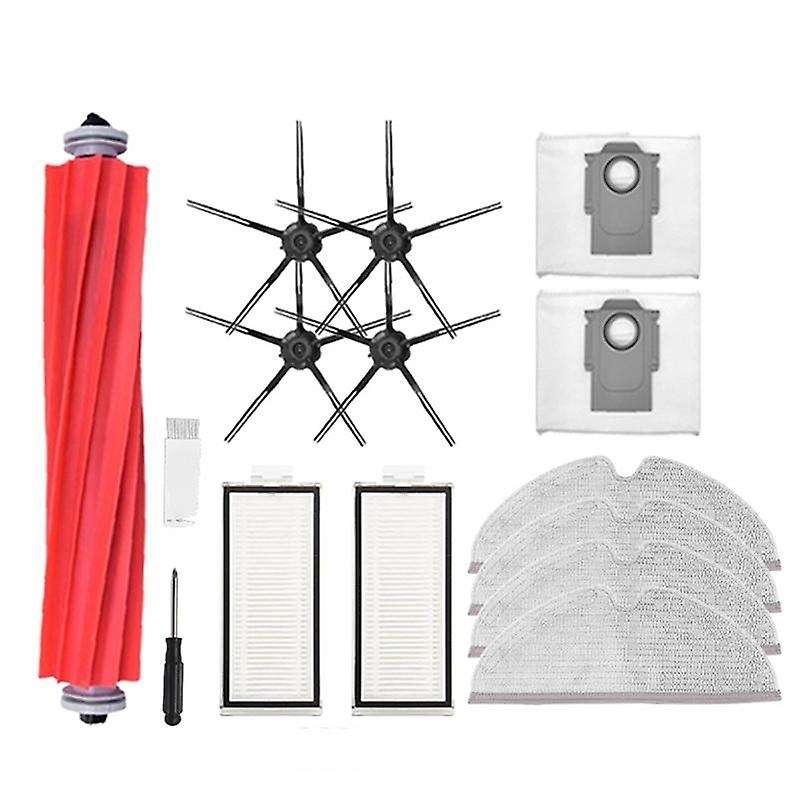 For Roborock Dust Bag Hepa Filter Parts Main Side Brush Mop Cloth