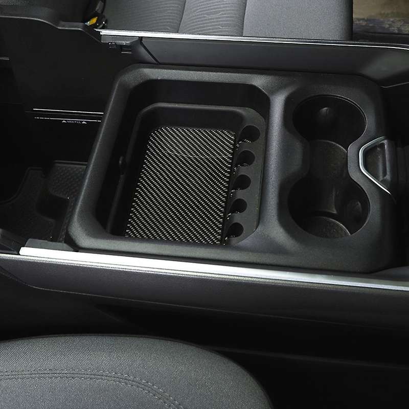 Car Armrest Box Pad Sticker for Dodge Ram 2018-2022 ,carbon Fiber