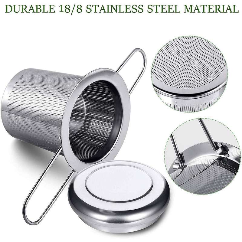 Tea Infuser with Scoop,double Handles for Hanging On Teapots