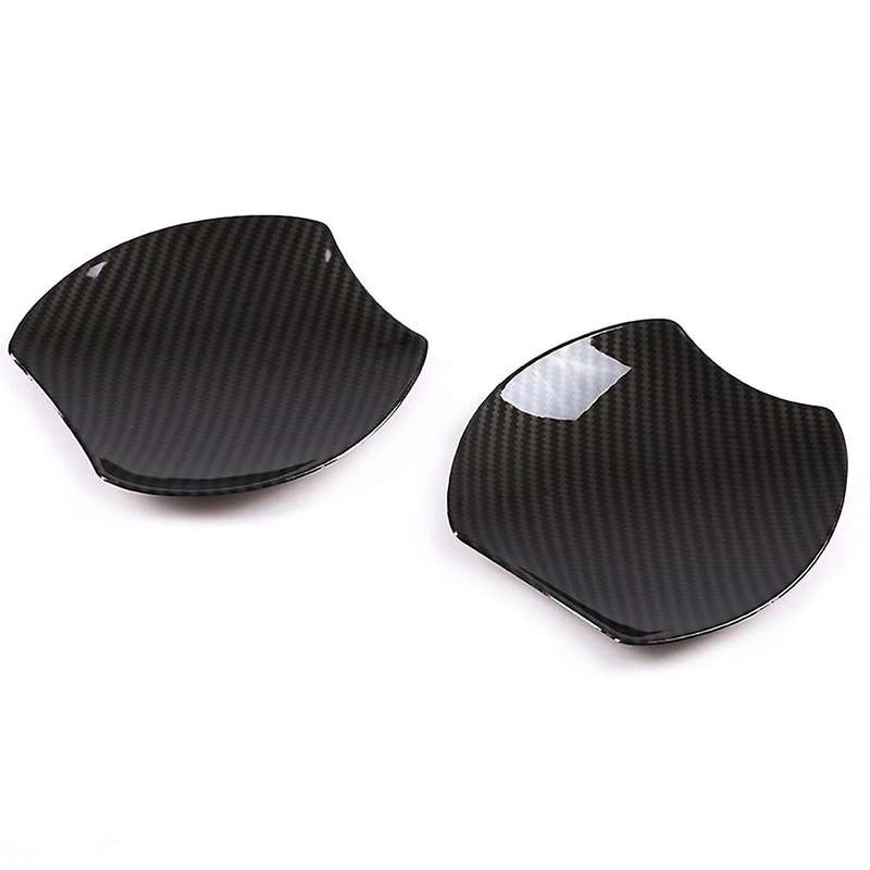 Car Carbon Fiber Door Handle Bowl Cover Cup Cavity Trim