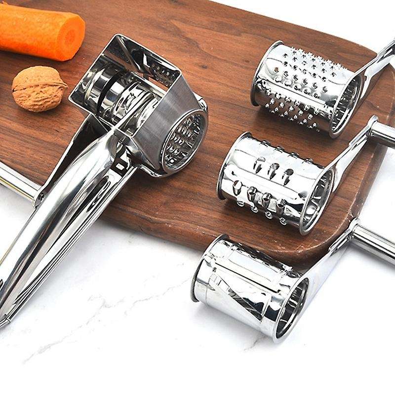 1set Cheese Cutter Slicer Shredder with 4 Interchanging Rotary