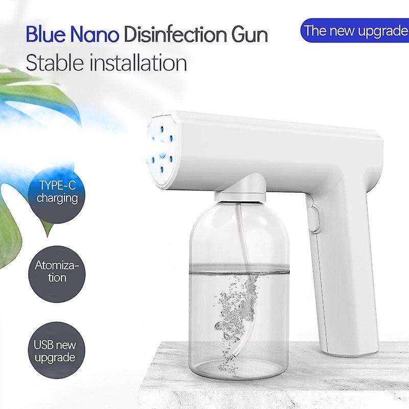 300ml Portable Wireless Disinfectant Fogger Steam Sprayer White