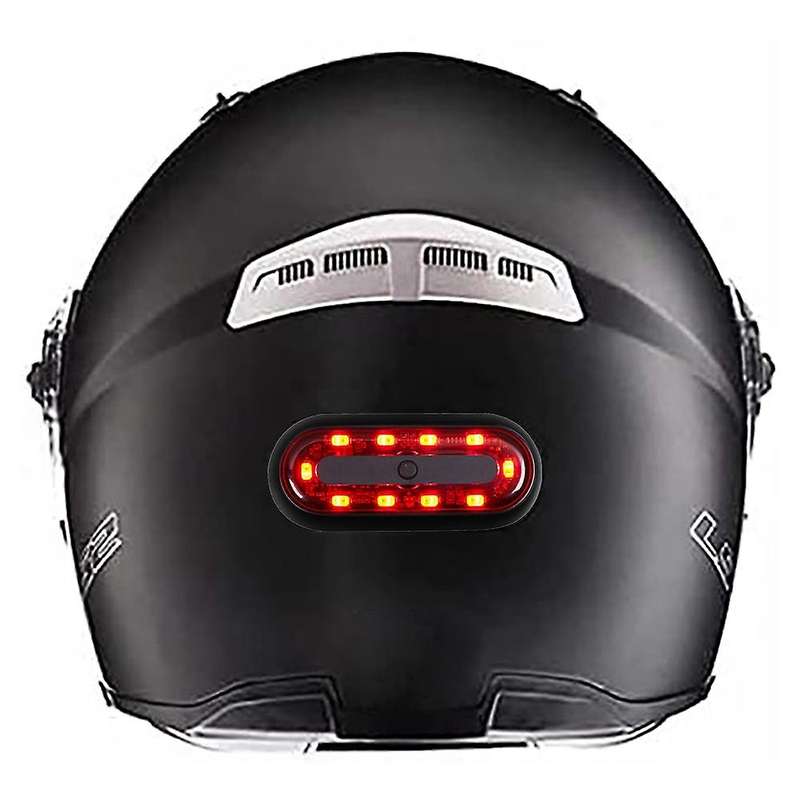 Led Motorcycle Helmet Light Bike Rear Light Helmet Light