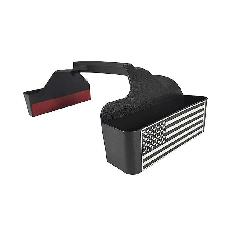 Gear Tray for Jeep Wrangler Jl Gladiator Jt, Black+white Flag
