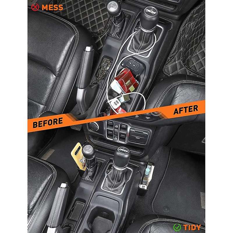 Gear Tray for Jeep Wrangler Jl Gladiator Jt, Multicolor Flag