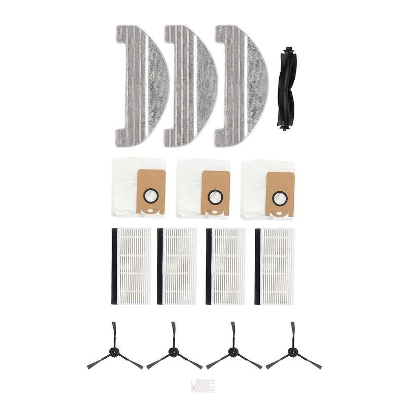 Main Side Brush for Proscenic M8 Pro Robot Vacuum Cleaner Set
