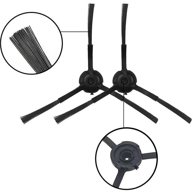 Replacement Parts Roller Brush Side Brush Hepa Filter for Roidmi Eve