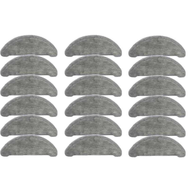 18pcs for Xiaomi Roidmi Eve Plus Robot Vacuum Cleaner Mop Rag
