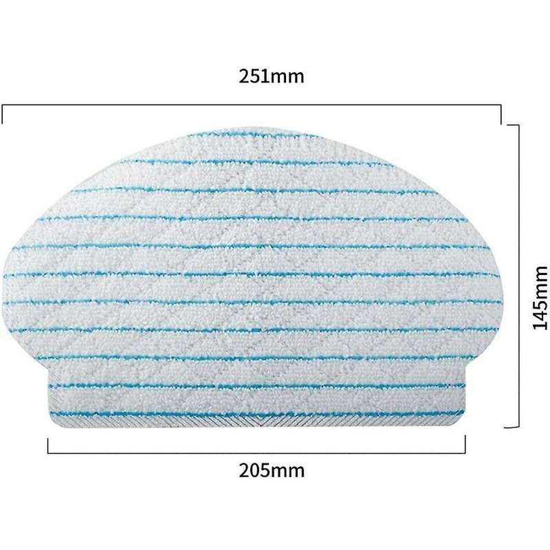 30 Pcs Mop Cloths Pads Kit for Ecovacs Deebot Ozmo 950 920 T5 Part