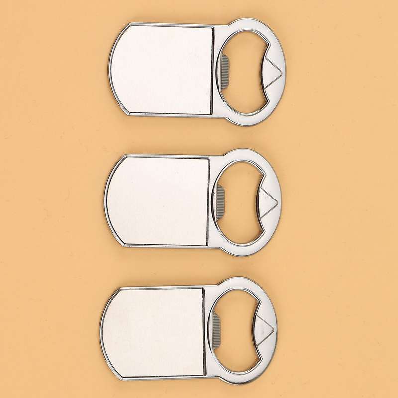 Sublimation Blank Bottle Opener Bottle Opener Fridge Magnet(square)
