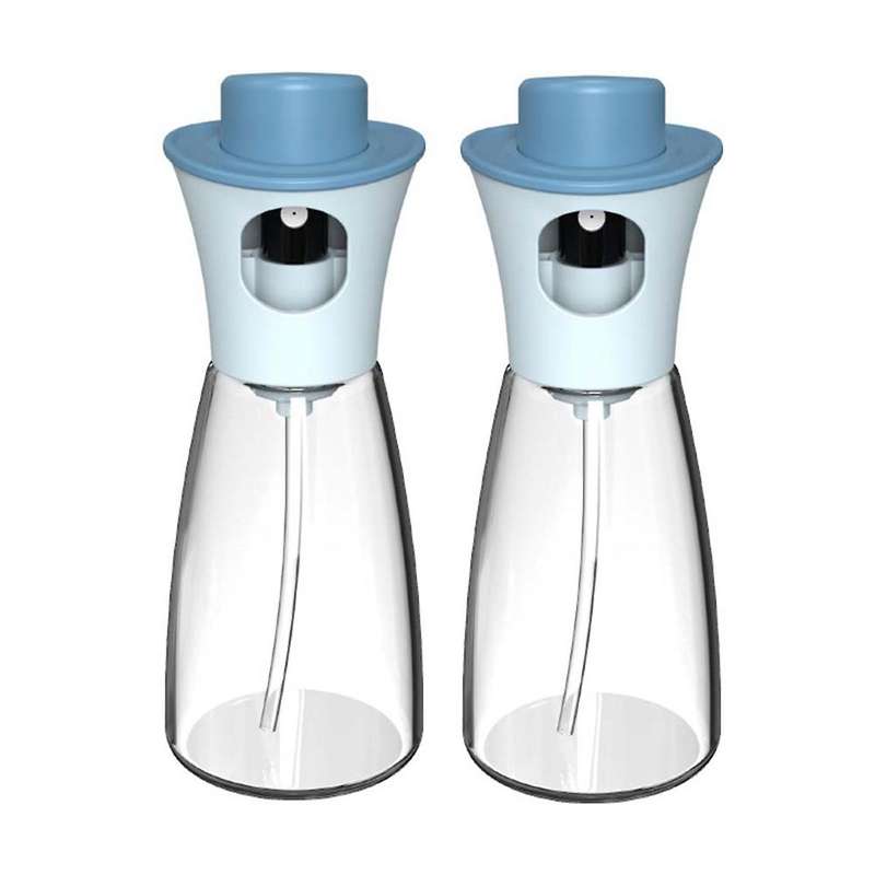 Cooking Olive Oil Sprayer 180ml Oil Bottle for Salad/bbq/baking,blue