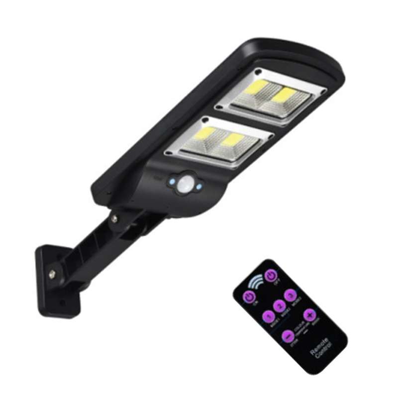 Waterproof Remote Control Solar Lamp for Garden Security Wall Light