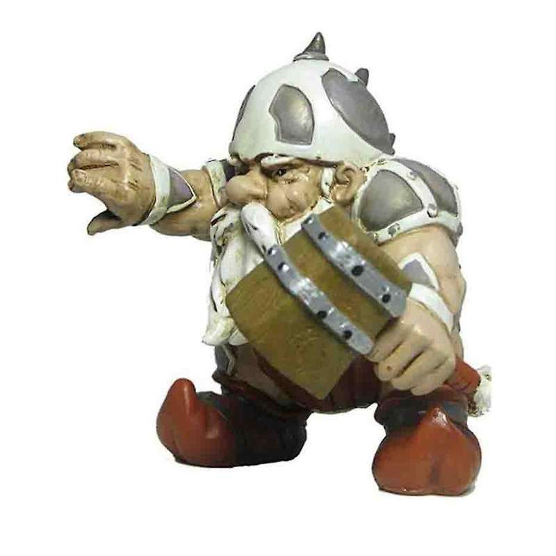 Statues Dwarf Gnome Statue Viking Resin Statue Gardening Crafts