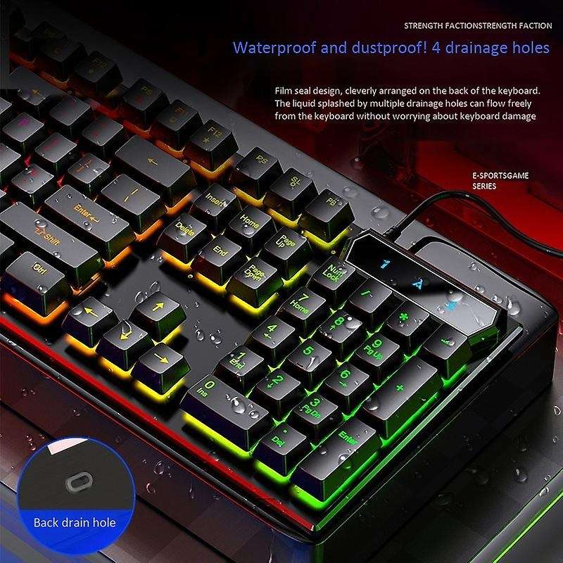 Yindiao V4 Gaming Keyboard Mechanical Keyboard Keyboard 104 Keys
