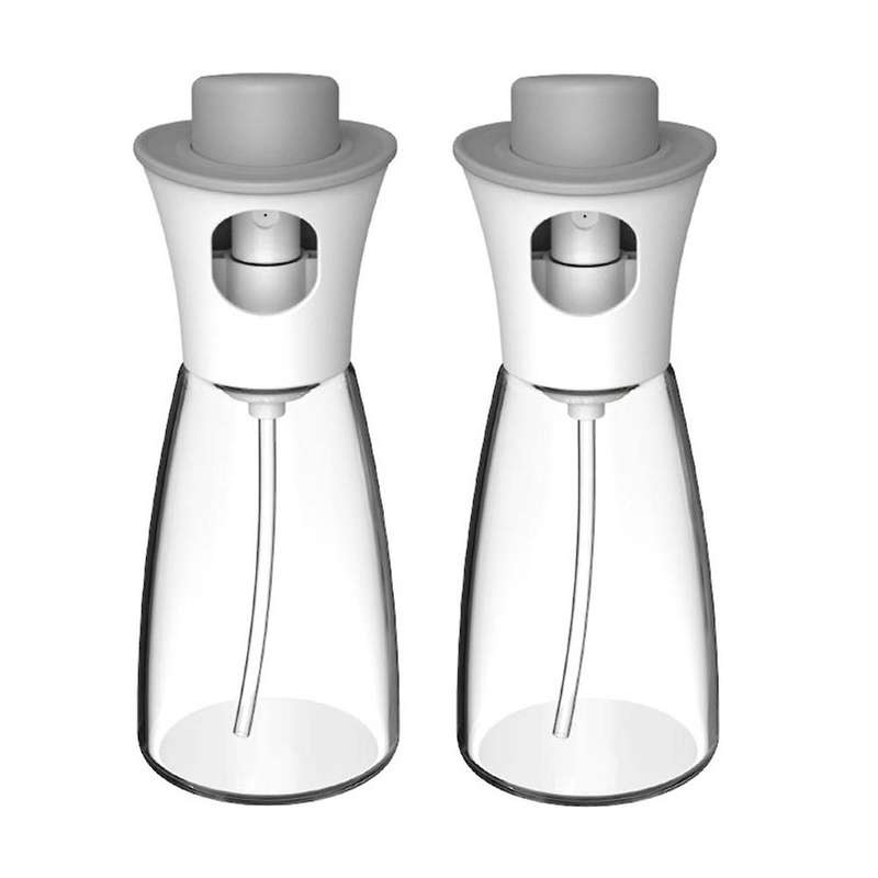 Cooking Olive Oil Sprayer 180ml Oil Bottle for Salad/bbq/baking,white