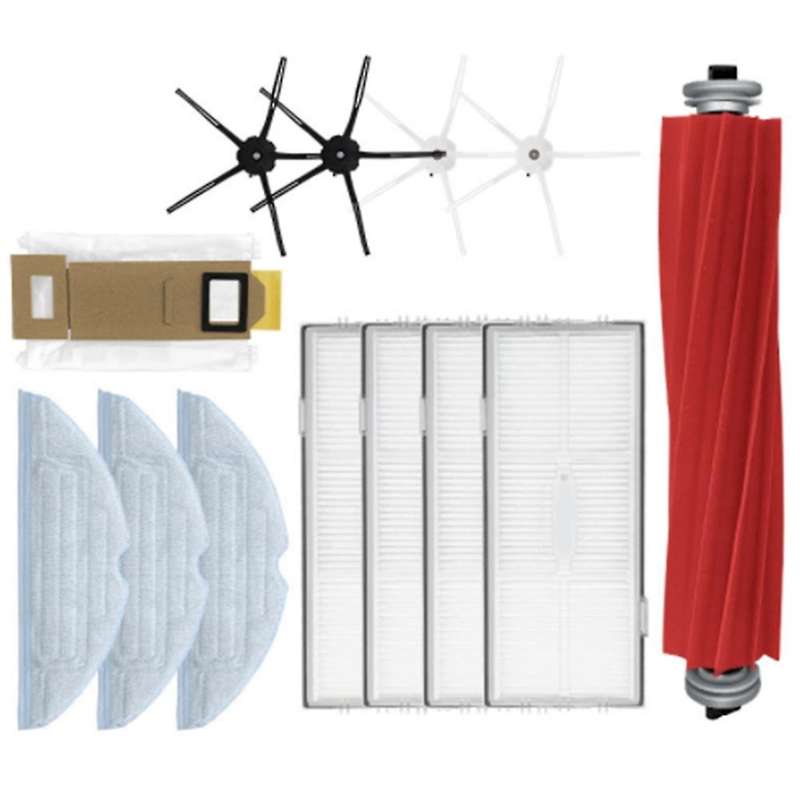 Main Side Brush Mop Rag Hepa Filter Dust Bag for Xiaomi Roborock