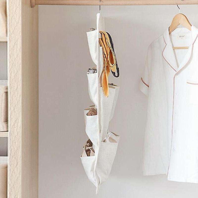 Double-sided Wall Hanging Storage Bags Door Underwear Organizer