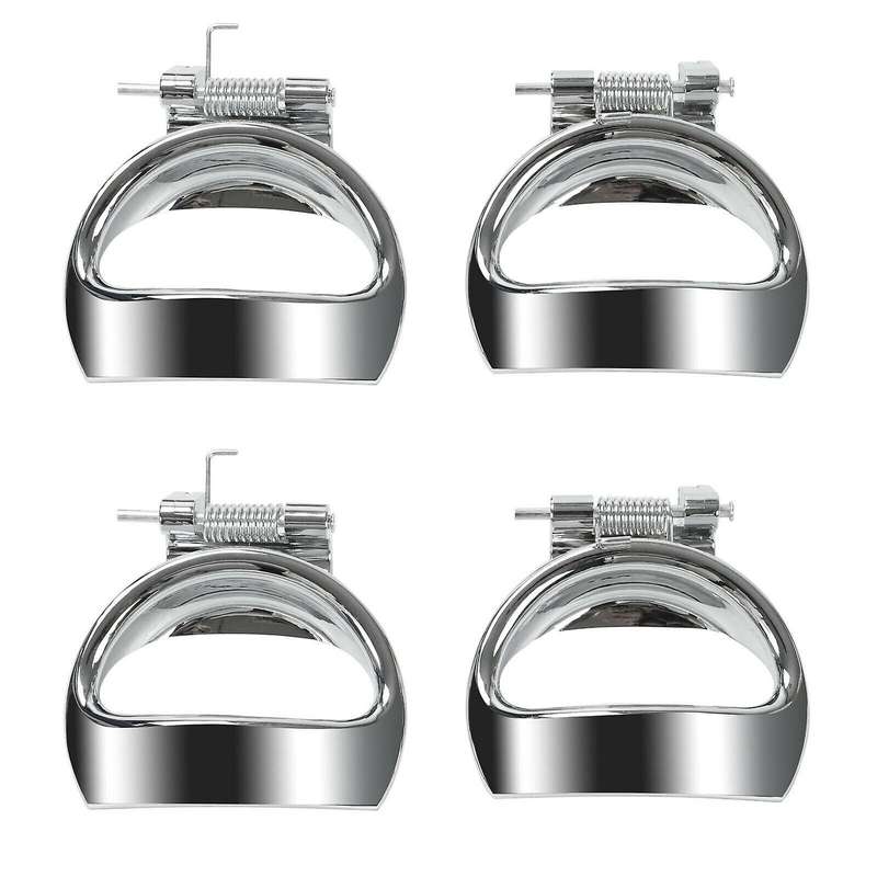 Interior Door Handle Front Rear Driver & Passenger Side Pair