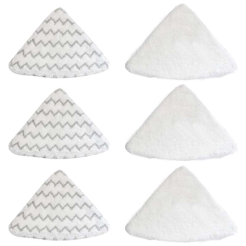 6pack Mop Pads for Bissell Poweredge and Powerforce 2078, 2165 Series