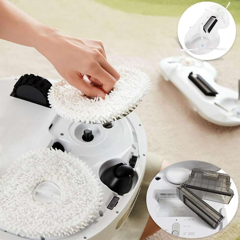 10pcs Suitable for Narwal T10 Sweeping Robot Side Brush Filter
