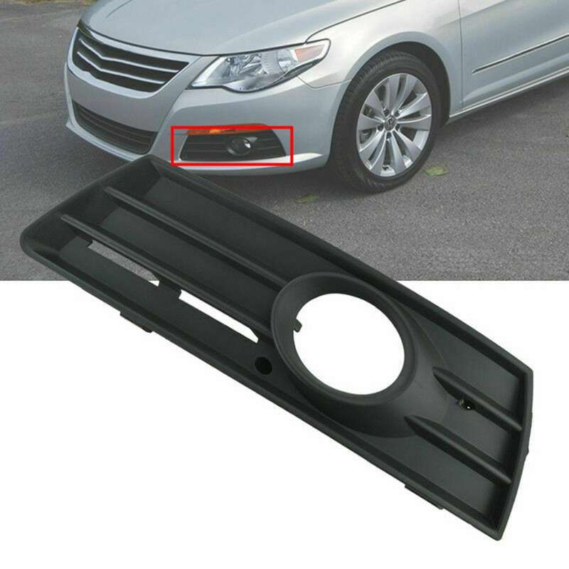 Bumper Fog Light Lamp Grill for Passat Cc 2008 2009 2010 2011 2012