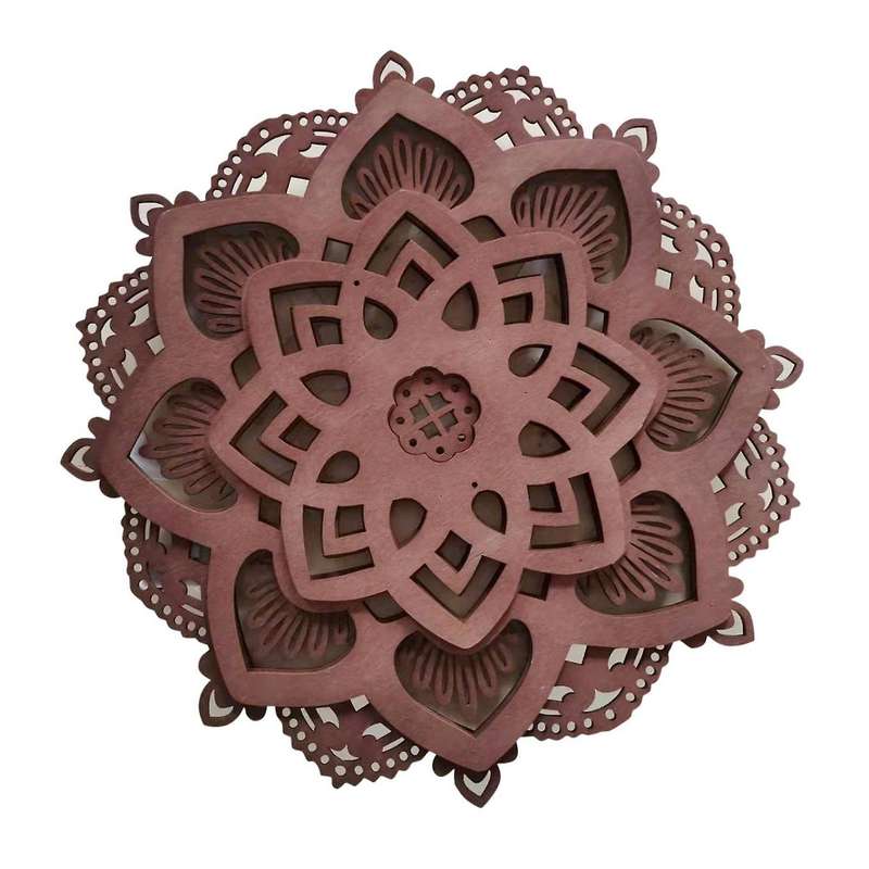 Mandala Yoga Room Night Light for Yoga Room Home Festival Decor