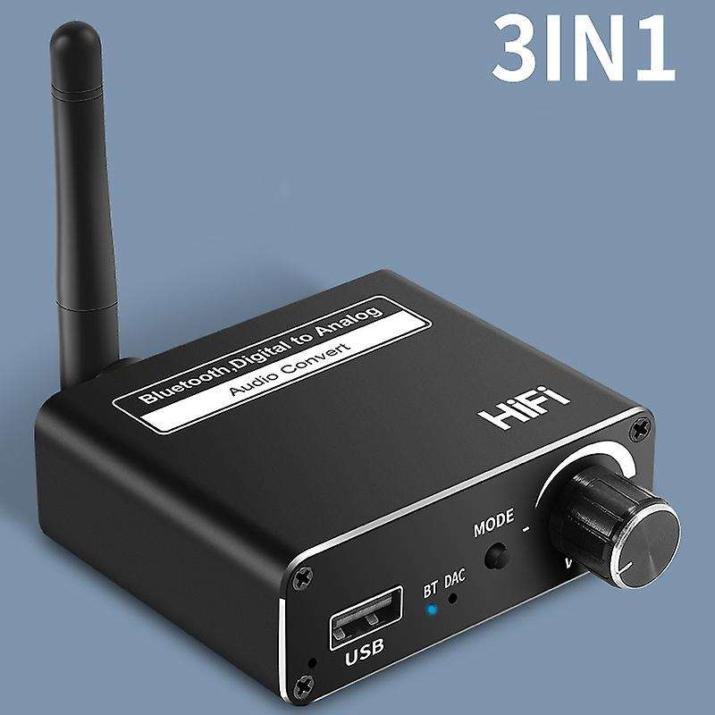 Audio Converter Digital-to-analog Optical Coaxial to Stereo 3.5mm R/l