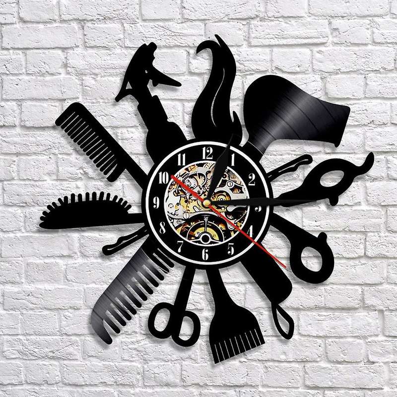 Washing, Cutting and Blowing Series, Wall Lamp, Cool Digital Clock