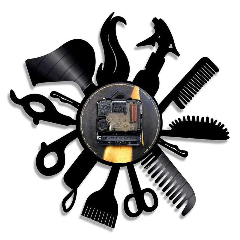 Washing, Cutting and Blowing Series, Wall Lamp, Cool Digital Clock