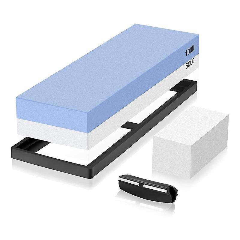 Whetstone Set 2 Side Grit 1000/6000 Knife for Sharping Knives Best