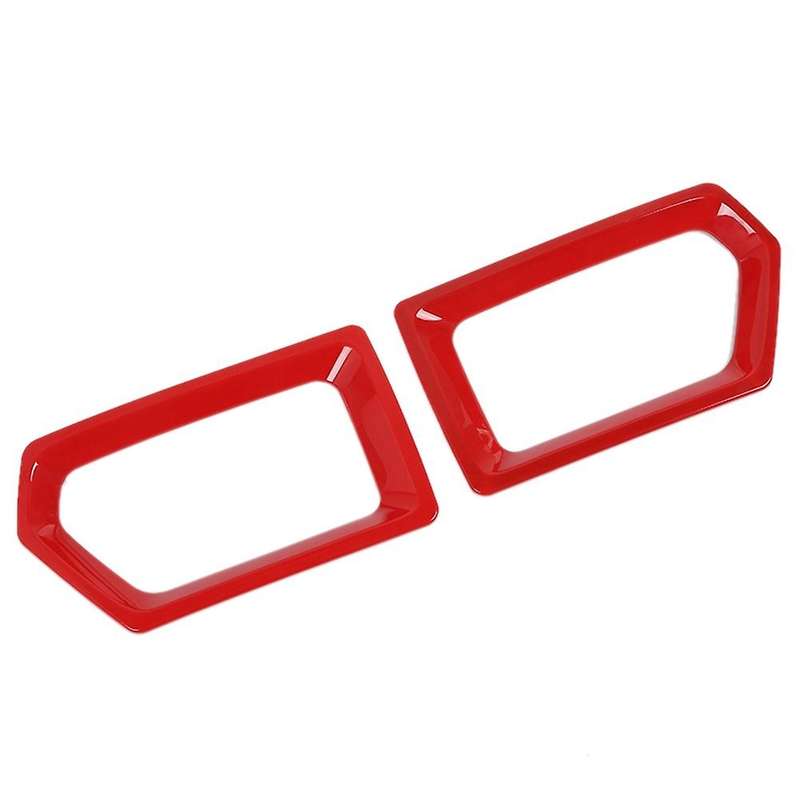 For Jeep Compass 2021 2022 Car Front Bumper Grille Cover,red