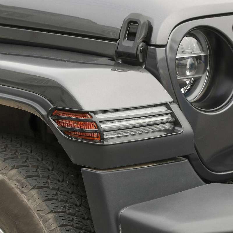 Turn Signal Lamp Guard Cover for Jeep Wrangler Jl Sahara 2018+