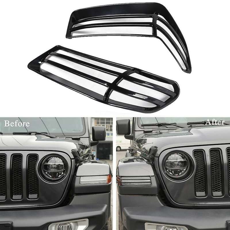 Turn Signal Lamp Guard Cover for Jeep Wrangler Jl Sahara 2018+