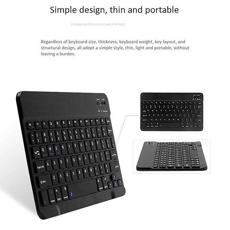 Tablet Case+wireless Keyboard for Teclast P20hd M40 Alldocube(pink)