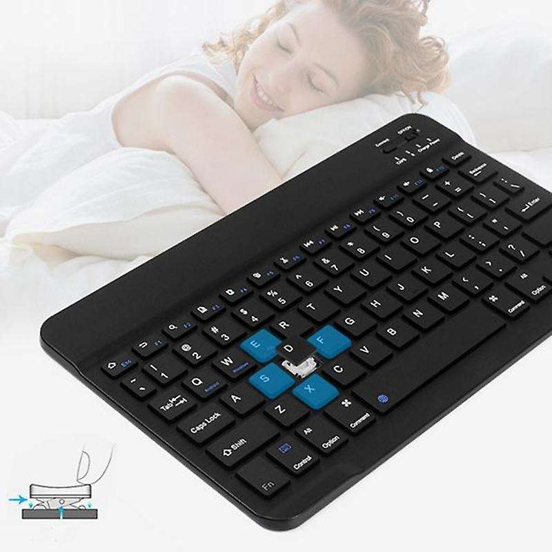Tablet Case+wireless Keyboard for Teclast P20hd M40 Alldocube(pink)