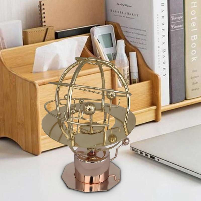 Solar System Model Metal Desktop Ornaments Home Decoration