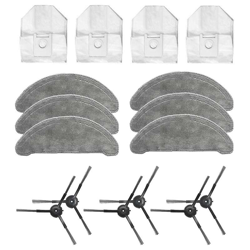 Mop Cloths Dust Bags Side Brush Replacement Accessories