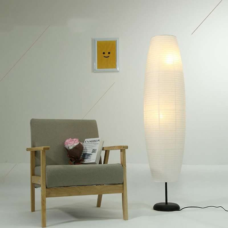 Rice Paper Floor Lamp Creative Tall Lamp Lights Living Only Lampshade