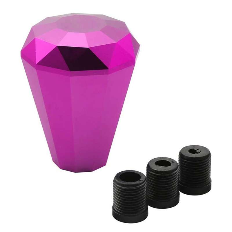 Universal Gear Stick Knob (purple)car Gear Shift Knob Head