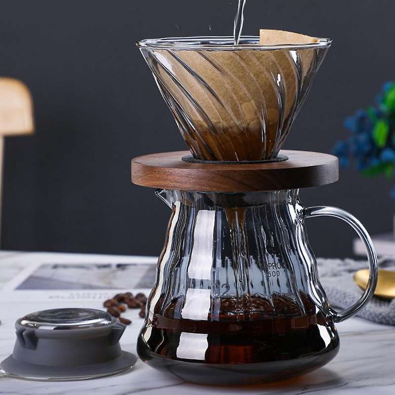 V60 Pour Over Coffee Dripper Coffee Pot Set Coffee Server Coffee B