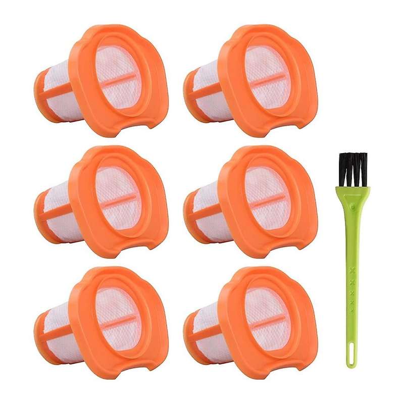 6pcs Filters Replacement Parts for Black Hhvkf10 Hhvk320j61