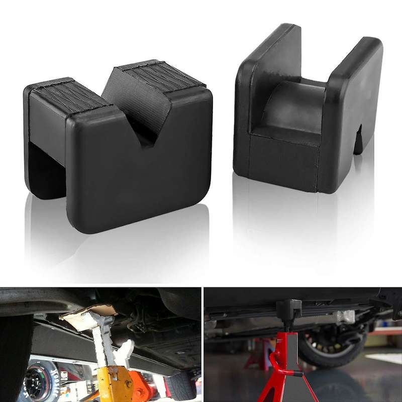 Jack Pad Adapter for Jack 2-3 Ton Rubber Slotted Protector(4 Pack)