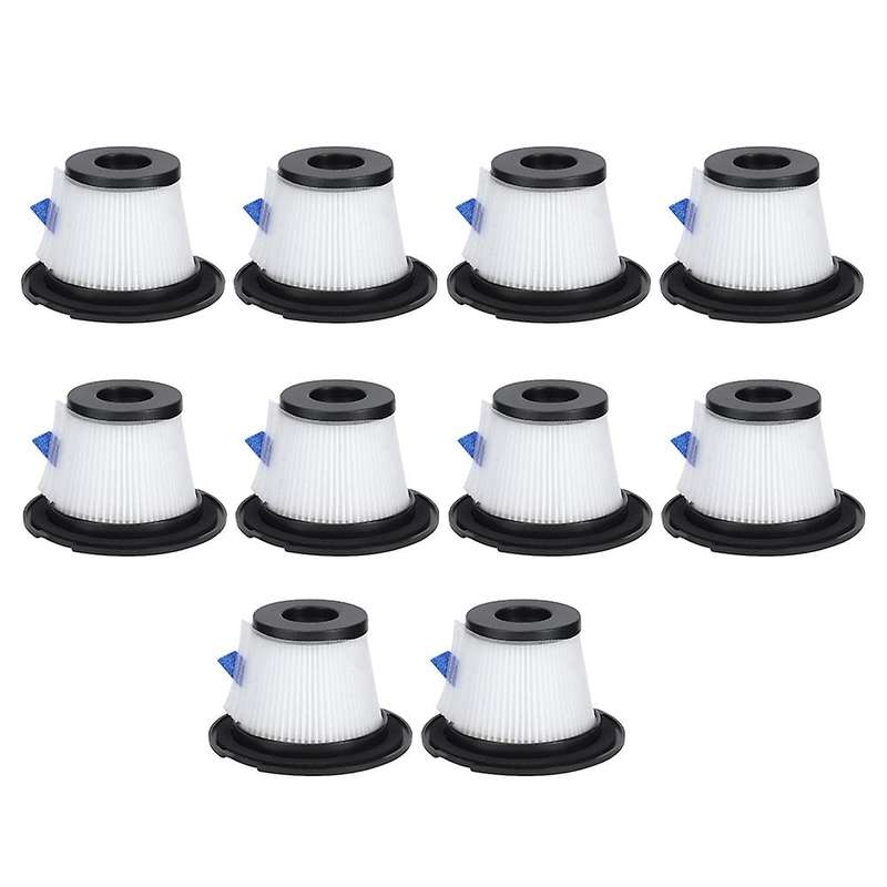 10 Pcs Hepa Filter for Dibea C17 T6 T1 Cordless Stick Vacuum Cleaner