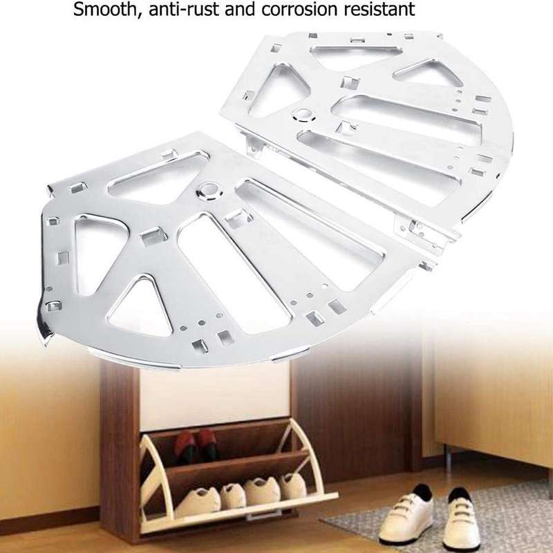 Stainless Steel Hinge Shoes Drawer Cabinet Skeleton Support (3 Layer)