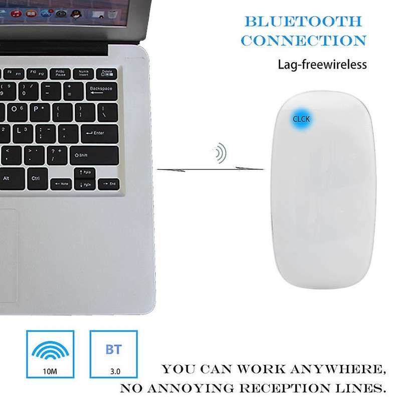 Wireless Magic Mouse Optical Ultra-thin Mice for Apple Mac Pc Laptop