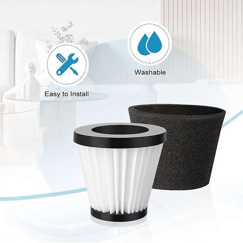 6 Pack Replacement Filter for Dirt Devil Scorpion Handheld F117