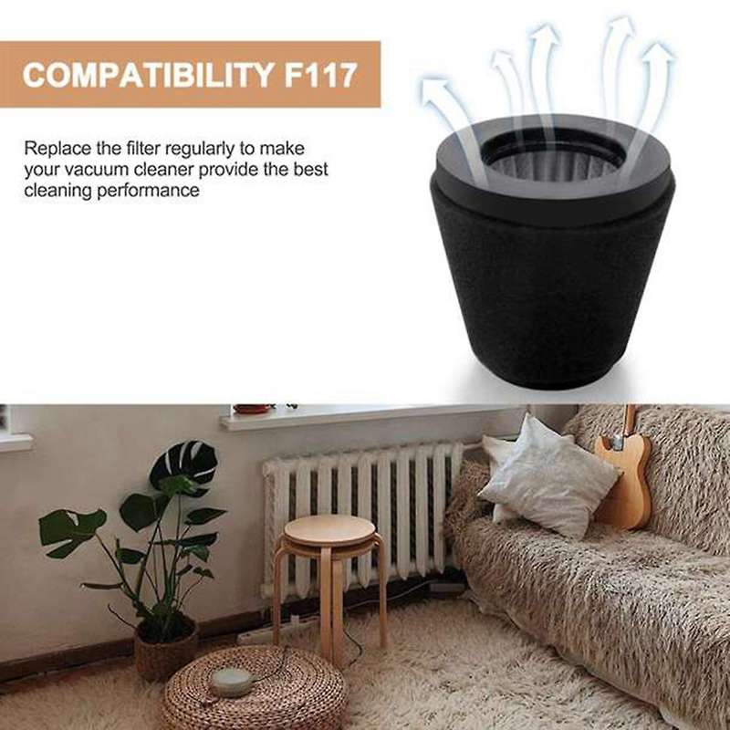 6 Pack Replacement Filter for Dirt Devil Scorpion Handheld F117